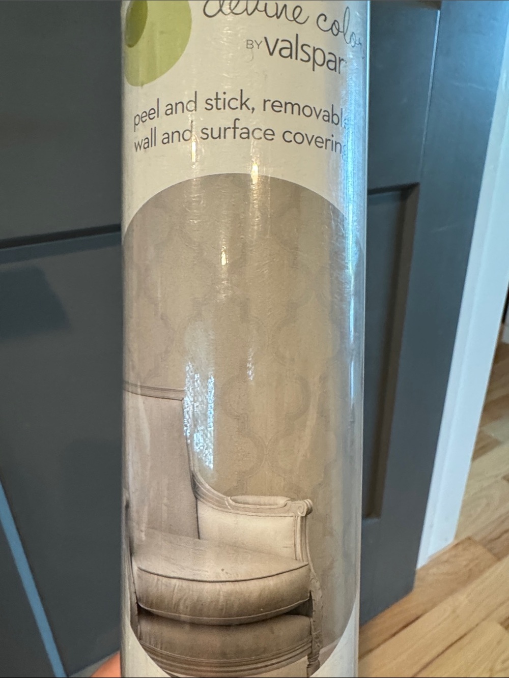 Devine by Valspar Peel and Stick Removable Wall Covering